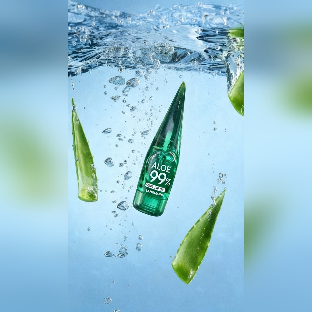2 Pack of Aloe Soothing Color Changing Gel Lip Gloss
